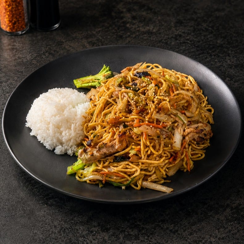 Chicken Yakisoba.