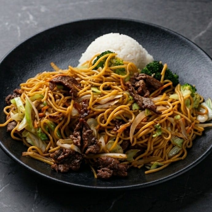 Beef Yakisoba.