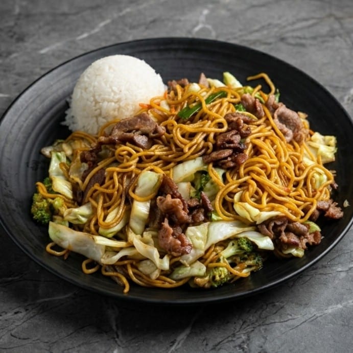 Pork Yakisoba.