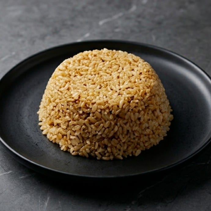 BROWN RICE.