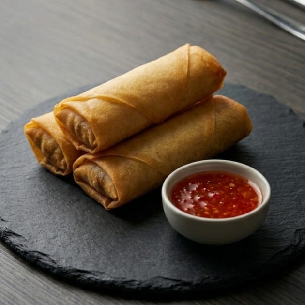 Vegetable EggRoll (3pcs).