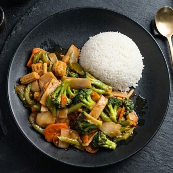 VEGETABLE STIR FRIED.