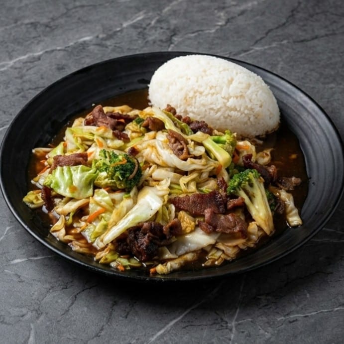 PORK STIR FRIED.