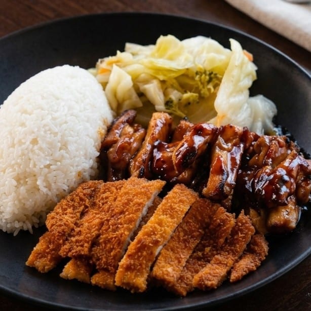 Chicken & Chicken Katsu Combo.