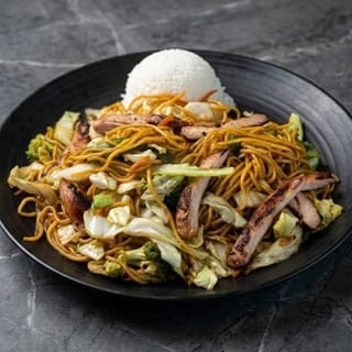Chicken Yakisoba