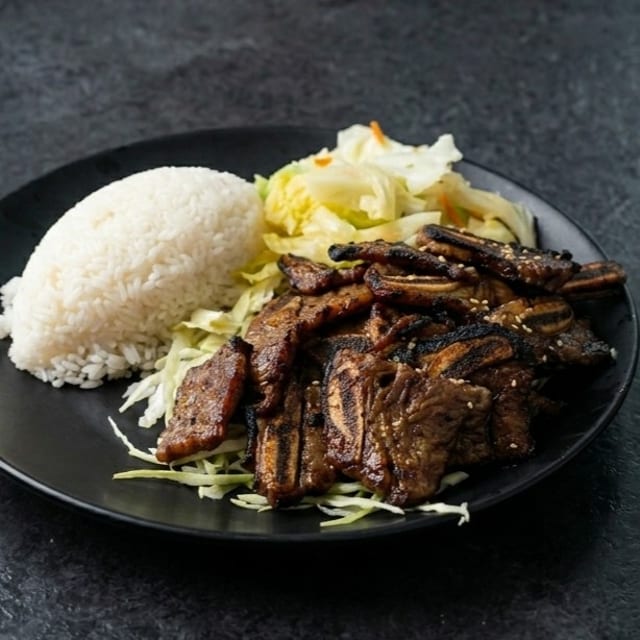 Beef Short Ribs Teriyaki.