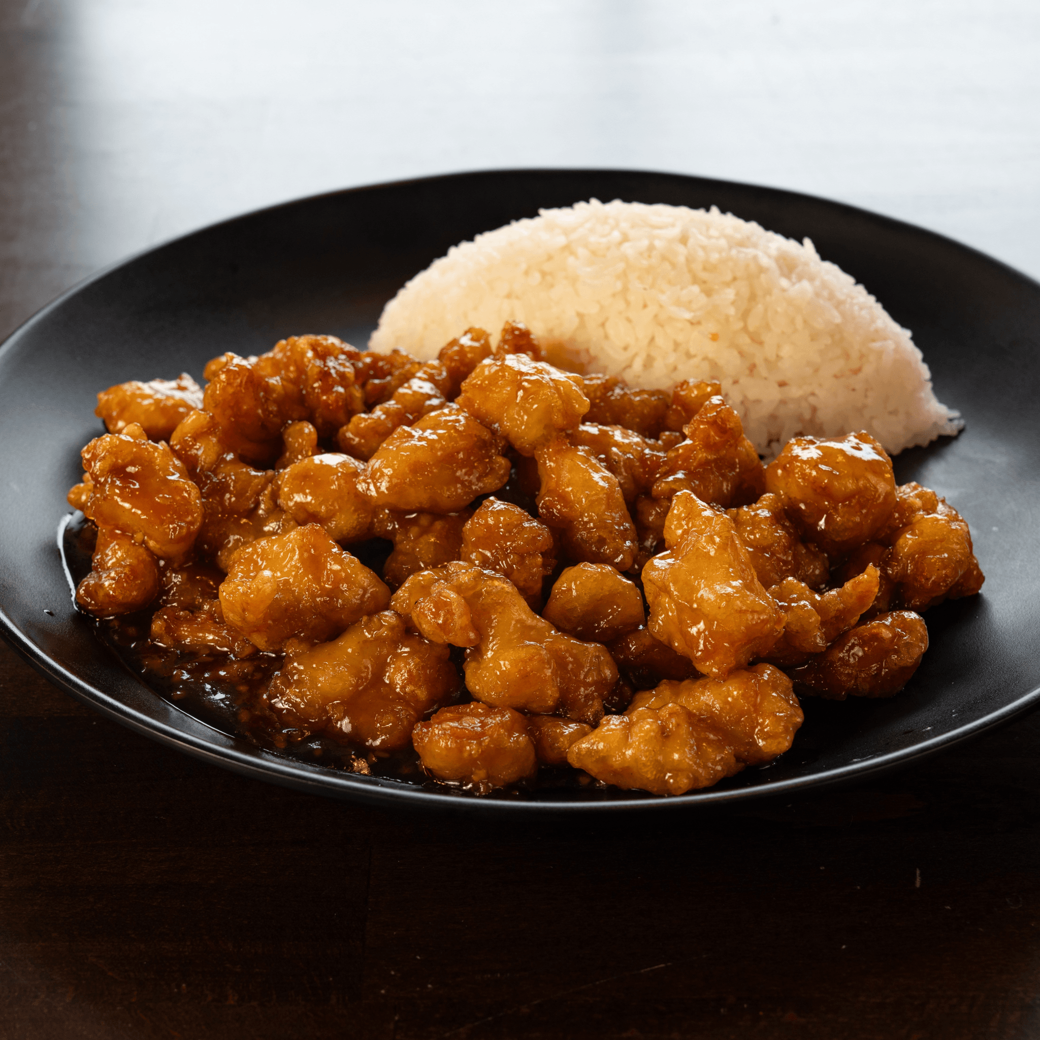 Honey Garlic Chicken.