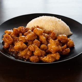 CHICKEN AND HONEY GARLIC CHICKEN
